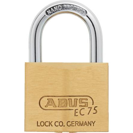 ABUS Visací zámek Visací zámek Odolnost vůči povětrnostním vlivům, Mosaz Vnitřní 8 mm třmen 50mm