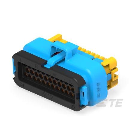 TE Connectivity Pouzdro, řada: AMPSEAL, orientace těla: Rovný, Pouzdro pro vnitřní svorku, Vnitřní, pro použití s: