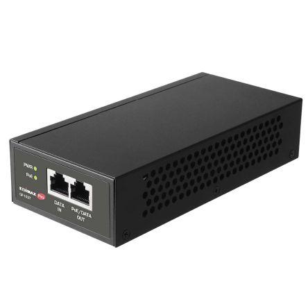 Edimax Vstřikovač PoE 1portový 1portový, vstupní: 100V ac, 240 V ac, výstup: 54V dc 1.5 A 90 W