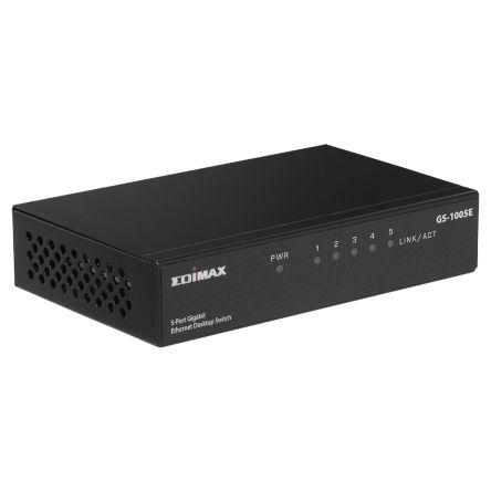 Gigabitový switch, model: GS-1005E 5portový 2000Mbps Edimax Neřízený