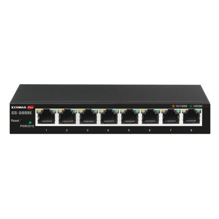 Gigabitový switch, model: GS-5008E 8portový 200Mbps Edimax Inteligentní