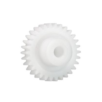 Čelní ozubené kolo 13zubové, průměr rozteče: 6.5 mm, 0.5 průměr náboje 4 mm vývrt 2mm Igus