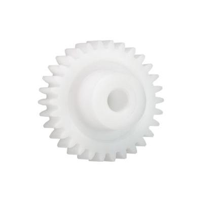 Čelní ozubené kolo 100zubové, průměr rozteče: 50 mm, 0.5 průměr náboje 15 mm vývrt 6mm Igus