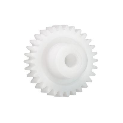 Čelní ozubené kolo 120zubové, průměr rozteče: 120 mm, 1 průměr náboje 24 mm vývrt 12mm Igus