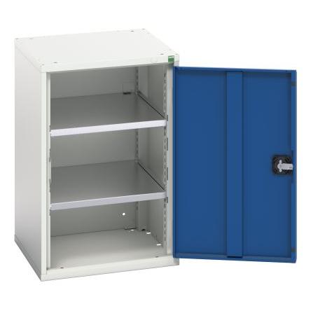 Skříň s přihrádkami 1dveřová 0, Ocelový plech uzamykatelná Stojící na podlaze Bott 800 mm 525mm 550 mm