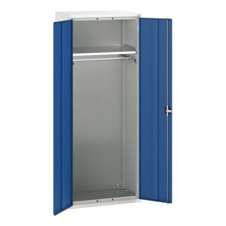 Skříň s přihrádkami 2dveřová 0, Ocelový plech uzamykatelná Stojící na podlaze Bott 2 m 800mm 550 mm