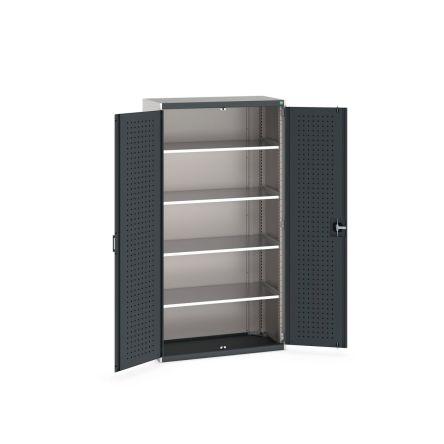 Skříň s přihrádkami 2dveřová 0, Ocelový plech uzamykatelná Stojící na podlaze Bott 2 m 1.05m 525 mm