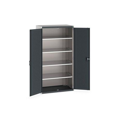 Skříň s přihrádkami 2dveřová 0, Ocelový plech uzamykatelná Stojící na podlaze Bott 2 m 1.05m 650 mm