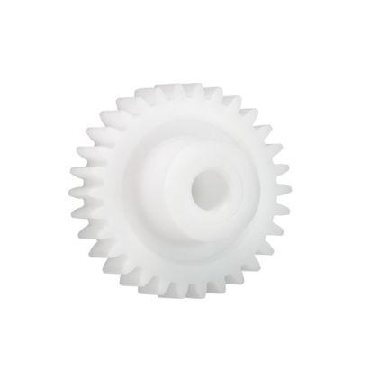 Čelní ozubené kolo 50zubové, průměr rozteče: 100 mm, 2 průměr náboje 30 mm vývrt 14mm Igus