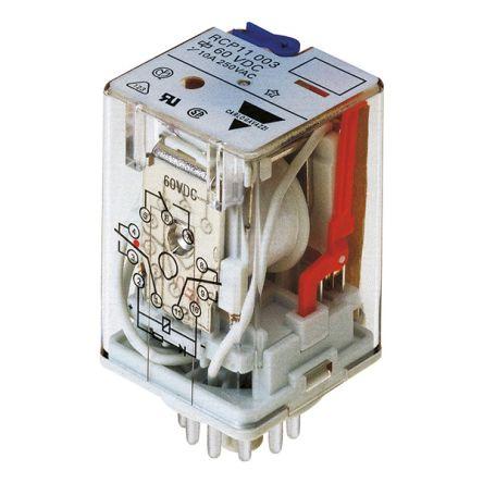 Carlo Gavazzi Výkonové relé 3PDT 10A 48V ac RCP