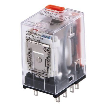 Carlo Gavazzi Výkonové relé 4PDT 5A 24V ac RMIA