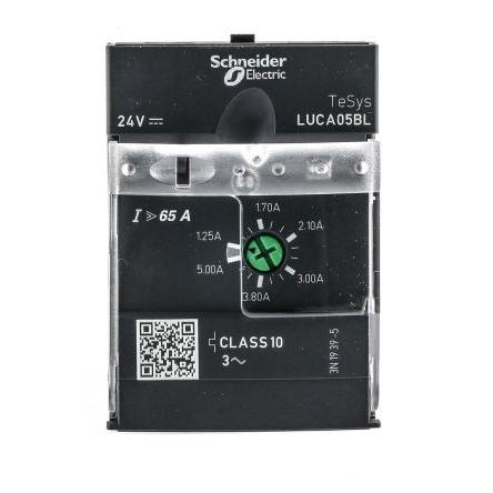 Schneider Electric Startér DOL, rozsah: LUCA 3 kW 1.25A, 5 A 690V ac 3pólový 3fázový IP40