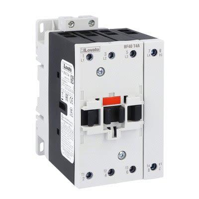 Lovato 4 NO Stykač napětí ve vinutí 400V ac 4pólový 70 A 690V 79 kW s 4 NO kontakty Rovný, rozsah: BF40