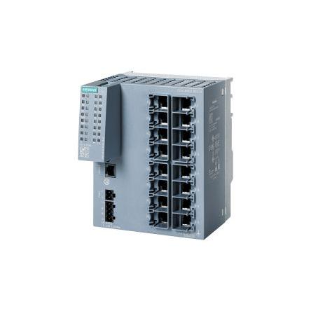 Síťové přepínače 17portový 100Mbps Siemens Řízený přepínač