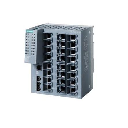 Síťové přepínače, model: SCALANCE XC224 25portový 100Mbps Siemens Řízený přepínač