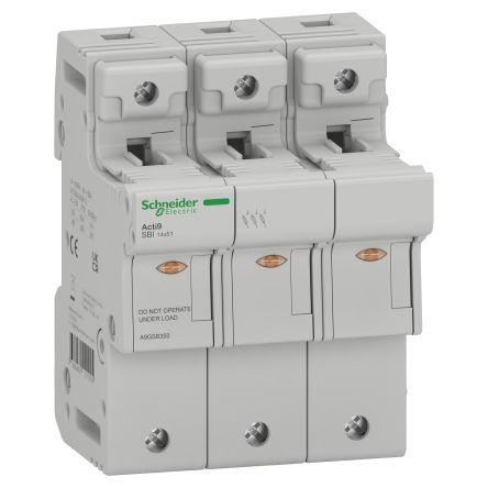 Schneider Electric Pojistka odpojovač spínače, řada: Acti9 Fusible 3pólový Zapouzdřený velikost pojistky 14 x 51 mm