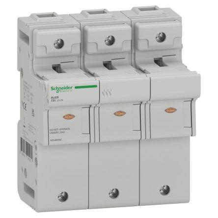 Schneider Electric Pojistka odpojovač spínače, řada: Acti9 Fusible 3pólový Zapouzdřený velikost pojistky 22 x 58 mm