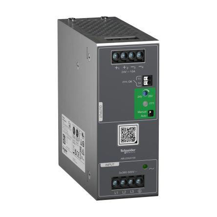 Schneider Electric Napájecí zdroj na lištu DIN Phaseo Spínaný režim 240V ac 10 A St. 24V dc DC 240 W