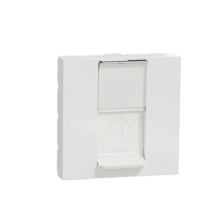 Schneider Electric Zásuvka RJ45, řada: Unica Vnitřní Kat6, Rovný, Zapuštěná montáž S/FTP, počet portů: 1portový