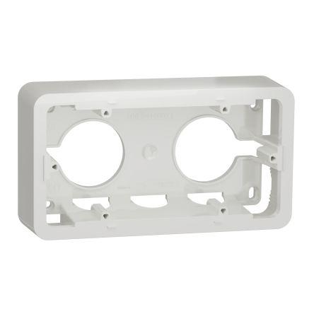 Instalační krabice Unica Pro 2 40 mm ABS Bílá 158mm Schneider Electric Povrch 87 mm