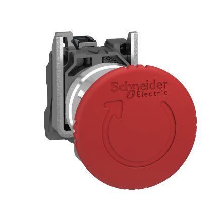 Schneider Electric Harmony Aktivace spouště Tlačítko nouzového vypínače Montáž do panelu 22.5 mm 1 NC IP66, IP67, IP69K