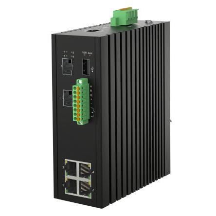 Ethernetový přepínač 4portový RS PRO Řízený