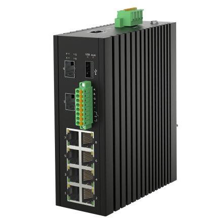 Ethernetový přepínač 8portový RS PRO Řízený