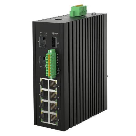 Ethernetový přepínač 8portový RS PRO Řízený