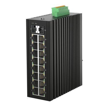 Ethernetový přepínač 16portový RS PRO Řízený