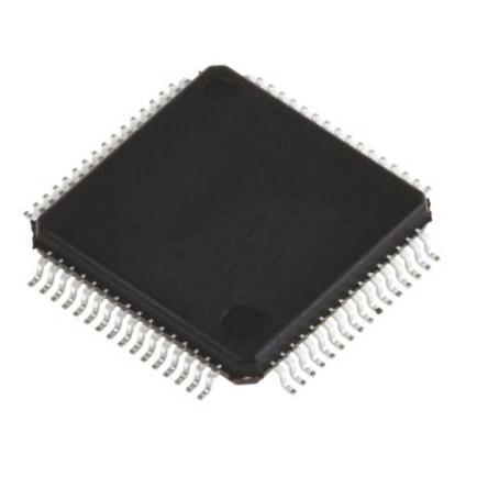 Renesas Electronics Mikrokontrolér R7FA4T1BB3CFM#AA0 32 bit ARM Cortex M33 100 MHz 4kB Blesk 40 kB RAM, počet kolíků: 64