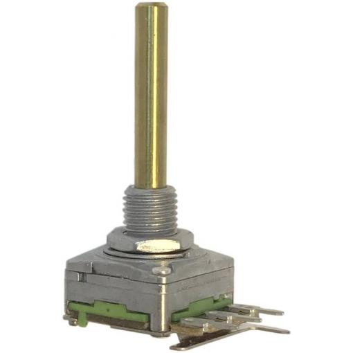 Potentiometer Service 63250-01400-2011/B1M, RD1601F-20B4-30R6-B1M-602 otočný potenciometr, 1cestný , Mono, 0.2 W, 1 MΩ, 1 ks