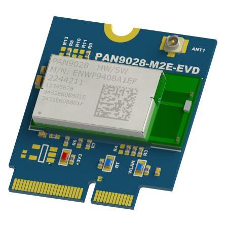 Sada pro hodnocení pro Bezdrátový modul PAN9028 Bluetooth, Wi-Fi Vyhodnocovací sada PAN9028 Panasonic, klasifikace: