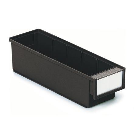 Treston Odpadkový koš ESD, Antistatický, Polypropylen, délka: 300 mm Vyhovuje normě EN 61340-5-1, šířka: 92mm, výška: 82