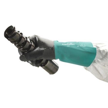 Ansell Pracovní rukavice EN 374 Chemické látky Zelená ANSI/ISEA 105-2024, EN374, EN388, EN ISO 21420:2020 Nitril 3 1 0