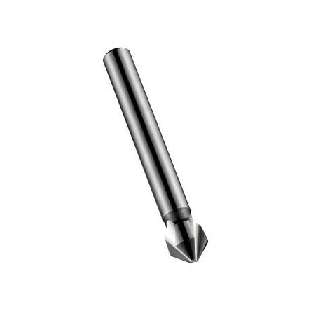 Kuželový záhlubník, Rychlořezná ocel, celková délka: 56mm 90 ° průměr hlavice 11.5 mm, počet drážek: 3 Dormer 1