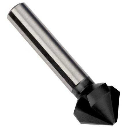 Kuželový záhlubník, Rychlořezná ocel, celková délka: 56mm 90 °, počet drážek: 3 Dormer 1