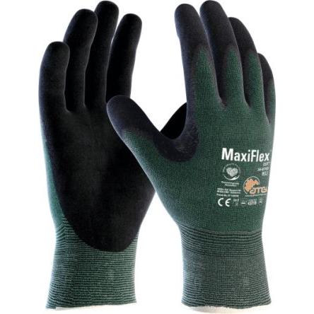 ATG Pracovní rukavice Ne Zelená No Sklo, HPPE, Nylon 4 1 3 Nitrilová pěna Ne Ne 11, XXL MaxiFlex Cut