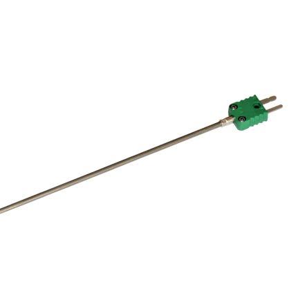 Termočlánek 282 typ J Nerezová ocel 200 mm sonda, 0 °C 3 mm na +700 °C ANSI MC96.1, DIN EN 60584 Electrotherm