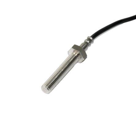 Termočlánek K4_T 2500 mm kabel typ J Nerezová ocel 2500 mm sonda, 0 °C 8 mm na 205 °C DIN EN 60584 Electrotherm