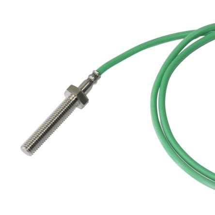 Termočlánek K4_T 2500 mm kabel typ K Nerezová ocel 2500 mm sonda, 0 °C 8 mm na 350 °C DIN EN 60584 Electrotherm