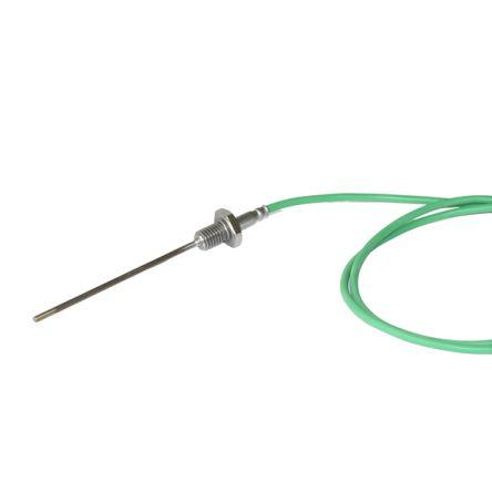 Termočlánek K5_T 2500 mm kabel typ K Nerezová ocel 2500 mm sonda, 0 °C 3 mm na 205 °C DIN EN 60584 Electrotherm