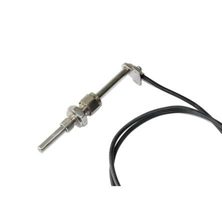 Termočlánek K7_T 2500 mm kabel typ J Nerezová ocel 2500 mm sonda, 0 °C 3 mm na 205 °C DIN EN 60584 Electrotherm