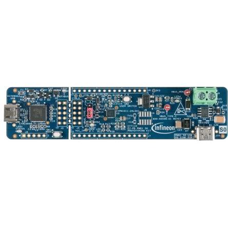 Vyhodnocovací deska pro Sada pro prototypování a vyhodnocování CYPM1011-24LQXI Prototypingová sada EZ-PD PMG1-S0