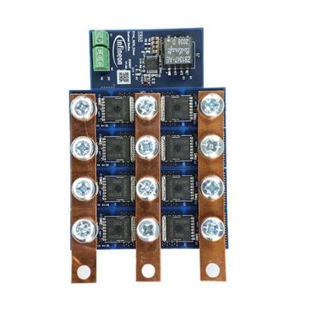 Sada pro hodnocení EVAL_BDPS_DD_TOLL Napájecí deska TOLL pro obousměrné odpojení baterie Regulátor proudu Infineon