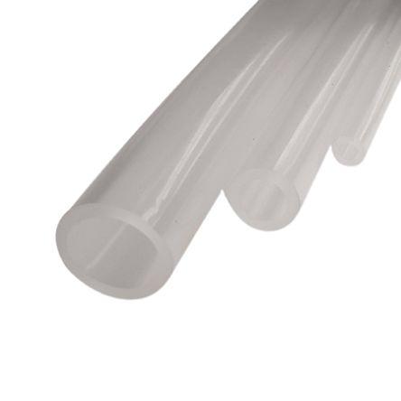 Ohebné trubky Silikon délka 2 m Průsvitná, vnitřní průměr: 5 mm (vnitřní prům.) RS PRO 10 mm OD