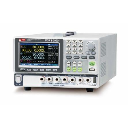 RS PRO Napájecí zdroj stolice Analogové, počet výstupů: 3výstupový 30V 6 A 385 W