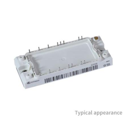 Infineon IGBT N-kanálový Společný emitor 75 A 1200 V, Modul, počet kolíků: 28 kolíkový 6 Panel