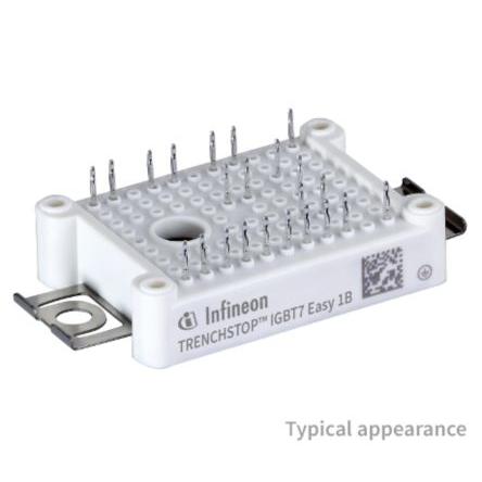 Infineon IGBT N-kanálový Společný emitor 50 A 1200 V, Modul 6 Panel
