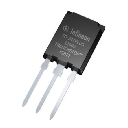 Infineon IGBT Typ N-kanálový 166 A 1200 V, TO-247, počet kolíků: 3 kolíkový Průchozí otvor 66 ns