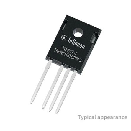 Infineon IGBT N-kanálový 100 A 650 V, TO-247, počet kolíků: 4 kolíkový Průchozí otvor